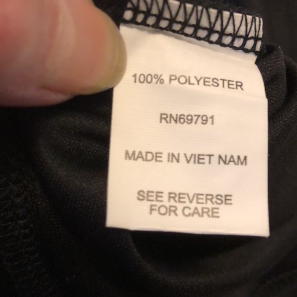 SARA MICHELLE SIZE M FOOLER BLOUSE BLACK TANK FLORAL OUTER SHORT SLEEVE - #314 - Picture 4 of 12